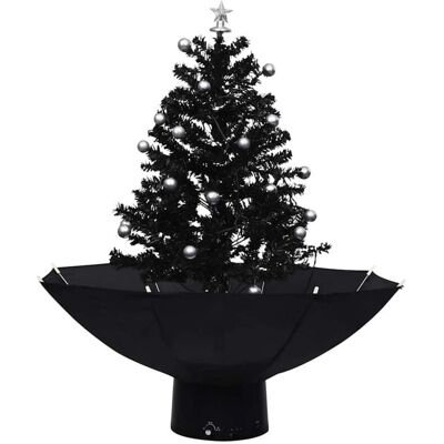 Sapin de Noël enneigé avec Base d'Ombrelle 75cm vidaXL - Publicité Sapin de Noël enneigé avec Base d'Ombrelle 75cm vidaXL - Publicité