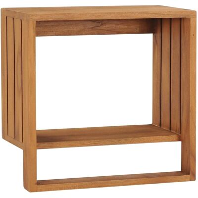 vidaXL Porte-serviettes mural 35×20×35 cm Bois de teck massif - Porte-serviettes mural - Publicité vidaXL Porte-serviettes mural 35×20×35 cm Bois de teck massif - Porte-serviettes mural - Publicité