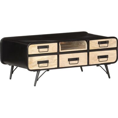 vidaXL 287871 Couchtisch - Massives Mango-Holz vidaXL 287871 Couchtisch - Massives Mango-Holz