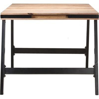 vidaXL Massief mango houten eettafel 180x90x76 cm - Eettafel vidaXL Massief mango houten eettafel 180x90x76 cm - Eettafel