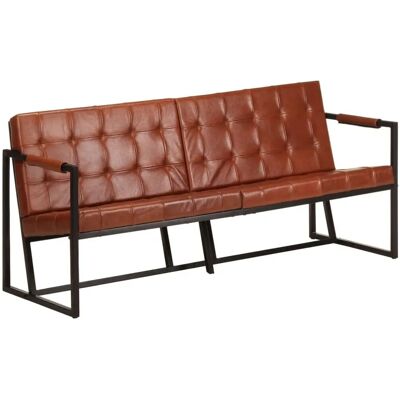 VidaXL 288284 sofa - 3-personer Brun VidaXL 288284 sofa - 3-personer Brun