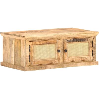 vidaXL 289089 Mango Salontafel - Rustiek Natuurlijk Afgewerkt vidaXL 289089 Mango Salontafel - Rustiek Natuurlijk Afgewerkt