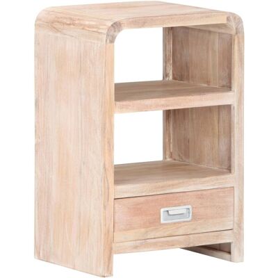 vidaXL 289632 Nachttisch - Massives Akazienholz - Schlafzimmermöbel vidaXL 289632 Nachttisch - Massives Akazienholz - Schlafzimmermöbel