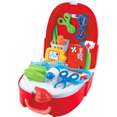 Toi-Toys Doktersset Junior 16-delig Rood/wit Toi-Toys Doktersset Junior 16-delig Rood/wit
