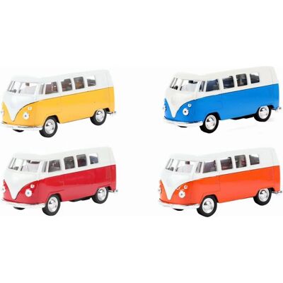 Welly Volkswagen Bus 1963 T1 Modell - Mehrfarbig Welly Volkswagen Bus 1963 T1 Modell - Mehrfarbig