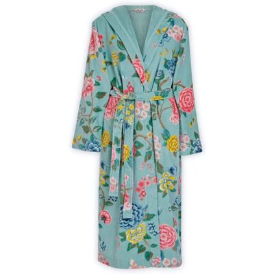 Peignoir Pip Studio L Bleu à Fleurs - Peignoir - Publicité Peignoir Pip Studio L Bleu à Fleurs - Peignoir - Publicité