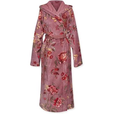 Pip Studio Mauve Blumen-Bademantel - Bademantel Pip Studio Mauve Blumen-Bademantel - Bademantel