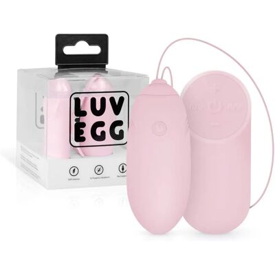 Œuf Vibrant Sans Fil LuvEgg Rose - Jouet Sexuel pour Couples Œuf Vibrant Sans Fil LuvEgg Rose - Jouet Sexuel pour Couples