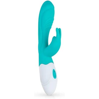 Good Vibes Only Leda Vibromasseur Lapin - Turquoise - G-Spot & Clitoris Good Vibes Only Leda Vibromasseur Lapin - Turquoise - G-Spot & Clitoris
