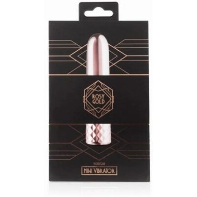 Vibromasseur Mini Rosy Gold - Compact, Rechargeable, Étanche - 10 Modes Vibromasseur Mini Rosy Gold - Compact, Rechargeable, Étanche - 10 Modes