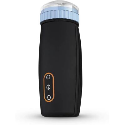 CRUIZR CRZ005 - Masturbatore ricaricabile con funzione di spinta e suzione - Nero-Azzurro CRUIZR CRZ005 - Masturbatore ricaricabile con funzione di spinta e suzione - Nero-Azzurro