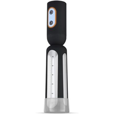 CRUIZR CS08 Automatic Penis Pump - Black-Transparent - Sucking Function CRUIZR CS08 Automatic Penis Pump - Black-Transparent - Sucking Function