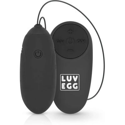 LUV EGG - Remote Control Vibrating Egg - Black LUV EGG - Remote Control Vibrating Egg - Black