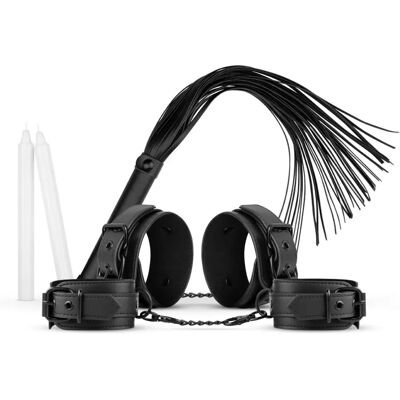Bedroom Fantasies Conjunto BDSM - Negro - 5 Piezas Bedroom Fantasies Conjunto BDSM - Negro - 5 Piezas
