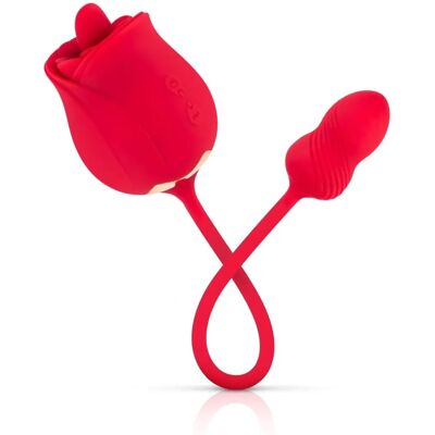 Teazers Rosa Dobbel Vibrator - Klitoris Stimulator Teazers Rosa Dobbel Vibrator - Klitoris Stimulator