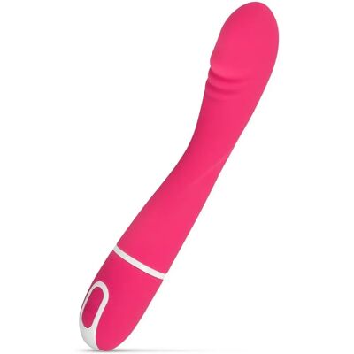 EasyToys Rose G-punkt Vibrator - Slank, Bøjet & Flere Modes EasyToys Rose G-punkt Vibrator - Slank, Bøjet & Flere Modes