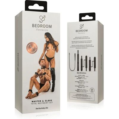 Bedroom Fantasies - Ensemble de Restriction Totale - Noir Bedroom Fantasies - Ensemble de Restriction Totale - Noir
