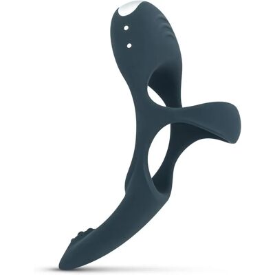 Boners Triple Cockring - Bleu - Jouet pour érection Boners Triple Cockring - Bleu - Jouet pour érection