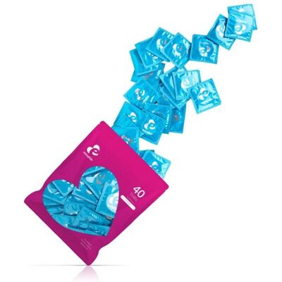 EasyGlide Extra Ohuet Kondomit - 40 kpl EasyGlide Extra Ohuet Kondomit - 40 kpl