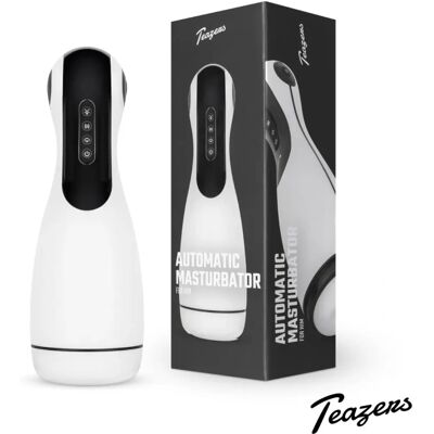 Teazers Automaattinen Masturbaattori - Puristus, Imu, Värinä, Laajennus - Masturbator Teazers Automaattinen Masturbaattori - Puristus, Imu, Värinä, Laajennus - Masturbator