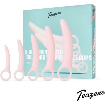 Teazers Vaginal Dilator Set - 5 deler for tøyning Teazers Vaginal Dilator Set - 5 deler for tøyning