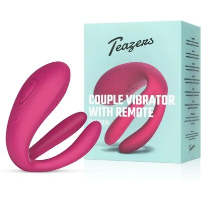 Teazers U-formet Vibrator - Flerfunksjonelt sexleketøy med fjernkontroll Teazers U-formet Vibrator - Flerfunksjonelt sexleketøy med fjernkontroll