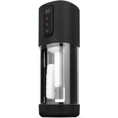 Cruizr CX11 Heating Stroking & Vibrating Male Masturbator - Black Cruizr CX11 Heating Stroking & Vibrating Male Masturbator - Black