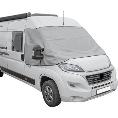 Housse de Pare-brise Pricenet pour Fiat Ducato X290 - Gris - Publicité Housse de Pare-brise Pricenet pour Fiat Ducato X290 - Gris - Publicité