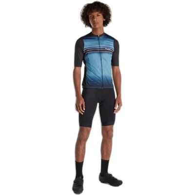 Protest Prtocana Blau Schwarz Trikot - Radsport Protest Prtocana Blau Schwarz Trikot - Radsport