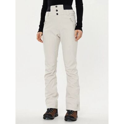 Pantaloni da sci Lullabyos 4612000 Écru Slim Fit Pantaloni da sci Lullabyos 4612000 Écru Slim Fit