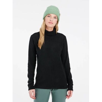 Protest PRTPEARLA Active Top - Turtleneck, Black, Slim Fit Protest PRTPEARLA Active Top - Turtleneck, Black, Slim Fit