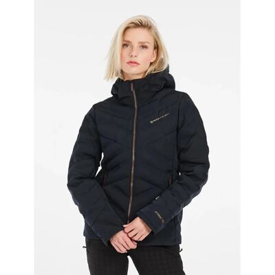 Černá Slim Fit Lyžařská bunda Protest - Lyžařská bunda Černá Slim Fit Lyžařská bunda Protest - Lyžařská bunda
