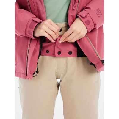 Protest PRTBEVERLY Jacheta de Schi Roz - Ski Jacket Protest PRTBEVERLY Jacheta de Schi Roz - Ski Jacket