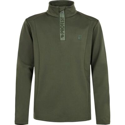 Protest Marke Modell Rewillowy Langarmshirt mit Halbzipp - Kleidung Protest Marke Modell Rewillowy Langarmshirt mit Halbzipp - Kleidung