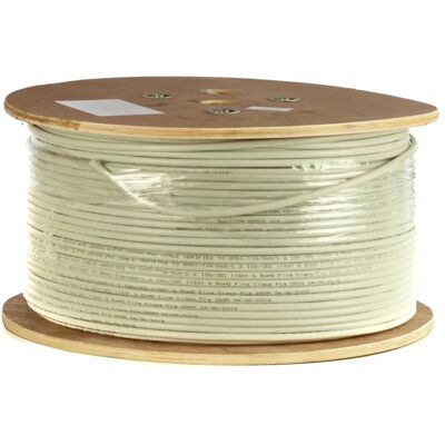 Câble Réseau en Cuivre Gris Danicom 305m - 3 RJ45 Blindés - CAT6a Câble Réseau en Cuivre Gris Danicom 305m - 3 RJ45 Blindés - CAT6a