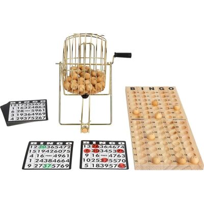 Buffalo Bingo Set - Kumipuuta, 75 palloa, 20mm Buffalo Bingo Set - Kumipuuta, 75 palloa, 20mm