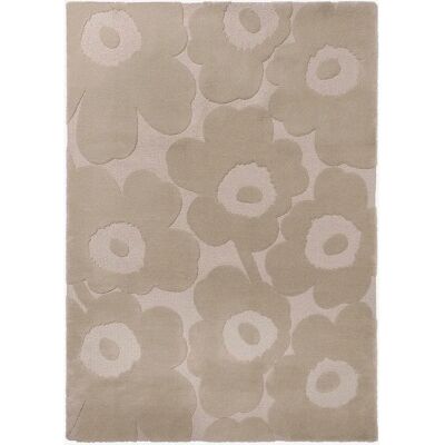 Marimekko Unikko Lyse Beige Tæppe - Tæppe Marimekko Unikko Lyse Beige Tæppe - Tæppe