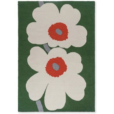 Marimekko Unikko 60-års Jubilæum Grøn - Tæppe Marimekko Unikko 60-års Jubilæum Grøn - Tæppe