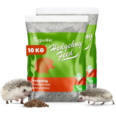 Nourriture pour Hérissons Organifer - 10 kg Granulés Naturels Complets - Publicité Nourriture pour Hérissons Organifer - 10 kg Granulés Naturels Complets - Publicité