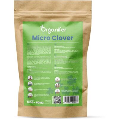 ORGANIFER Microclover - Couverture de sol de qualité - Publicité ORGANIFER Microclover - Couverture de sol de qualité - Publicité