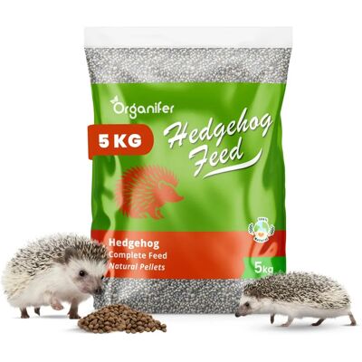 Nourriture pour Hérissons Organifer - 5 kg - Granulés Naturels Complets - Publicité Nourriture pour Hérissons Organifer - 5 kg - Granulés Naturels Complets - Publicité