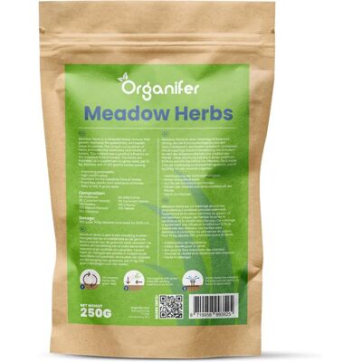 Organifer - Mélange d'Herbes pour Prato - Herbes pour Chevaux - Mélange d'Herbes pour Pâturage - Publicité Organifer - Mélange d'Herbes pour Prato - Herbes pour Chevaux - Mélange d'Herbes pour Pâturage - Publicité