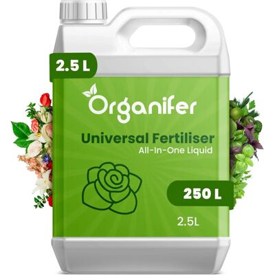 Engrais Tout-en-Un Organifer - Nourriture Liquide pour Plantes d'Intérieur - Publicité Engrais Tout-en-Un Organifer - Nourriture Liquide pour Plantes d'Intérieur - Publicité