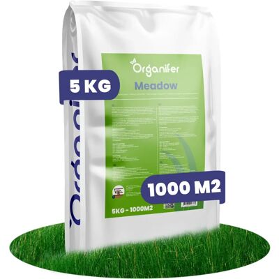 Graines de Gazon Organifer Meadow - Résistant, 5kg - Publicité Graines de Gazon Organifer Meadow - Résistant, 5kg - Publicité