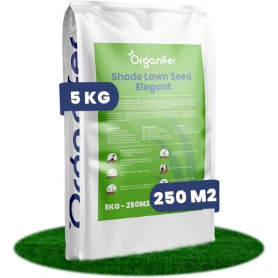 Graine de Pelouse pour Ombre ORGANIFER - Élégante 5kg - Publicité Graine de Pelouse pour Ombre ORGANIFER - Élégante 5kg - Publicité