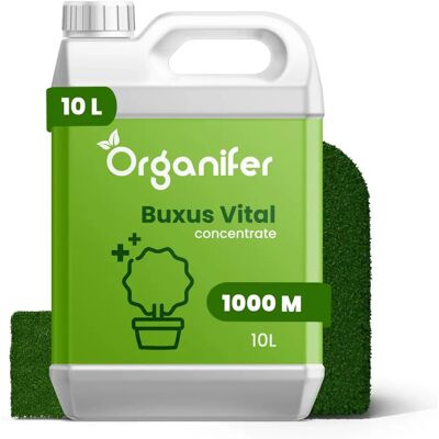 Organifer Buxus Vital 10 l - Concentré pour haie de buxo - Publicité Organifer Buxus Vital 10 l - Concentré pour haie de buxo - Publicité