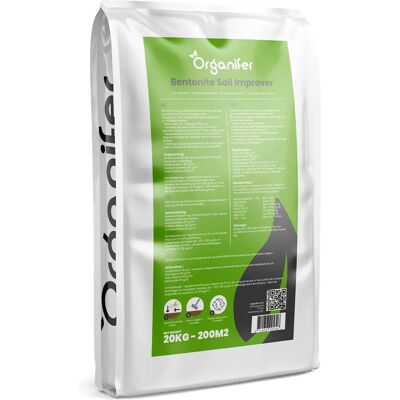 Organifer Bentonite - Améliorateur de Sols Sableux - Publicité Organifer Bentonite - Améliorateur de Sols Sableux - Publicité