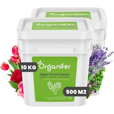 Cal Viva de Algues Organifer - 10kg Améliorateur de pH du Sol - Publicité Cal Viva de Algues Organifer - 10kg Améliorateur de pH du Sol - Publicité