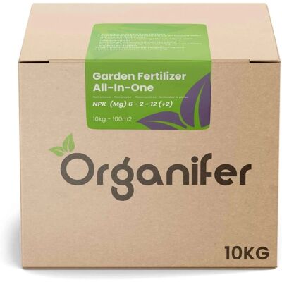 Engrais Tout-en-Un Organifer 10kg - Jardin & Plantes - Publicité Engrais Tout-en-Un Organifer 10kg - Jardin & Plantes - Publicité