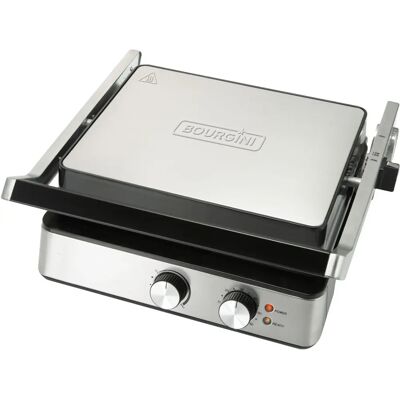 Bourgini 11.5001.00.00 - Acero inoxidable - Grill de contacto Bourgini 11.5001.00.00 - Acero inoxidable - Grill de contacto